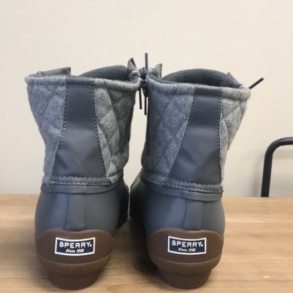 Sperry Syren Gulf Waterpr. Wool Quilt Lace Up Boot - Picture 4 of 8